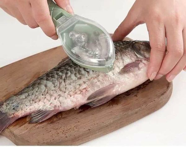 Fish Scale Remover With Cover