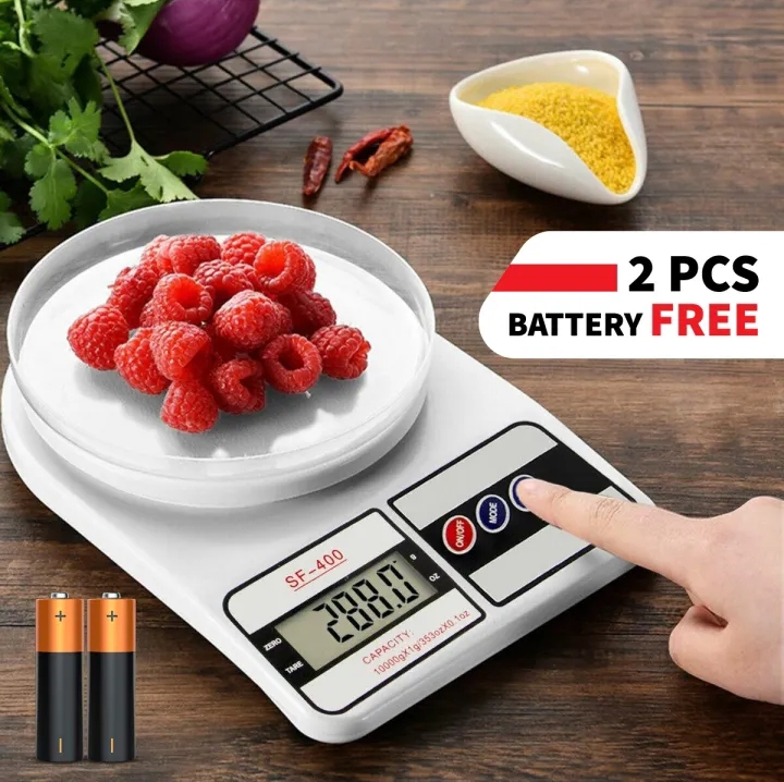 SF400 Electronic Digital Kitchen Scale (Capacity: 10 kg)