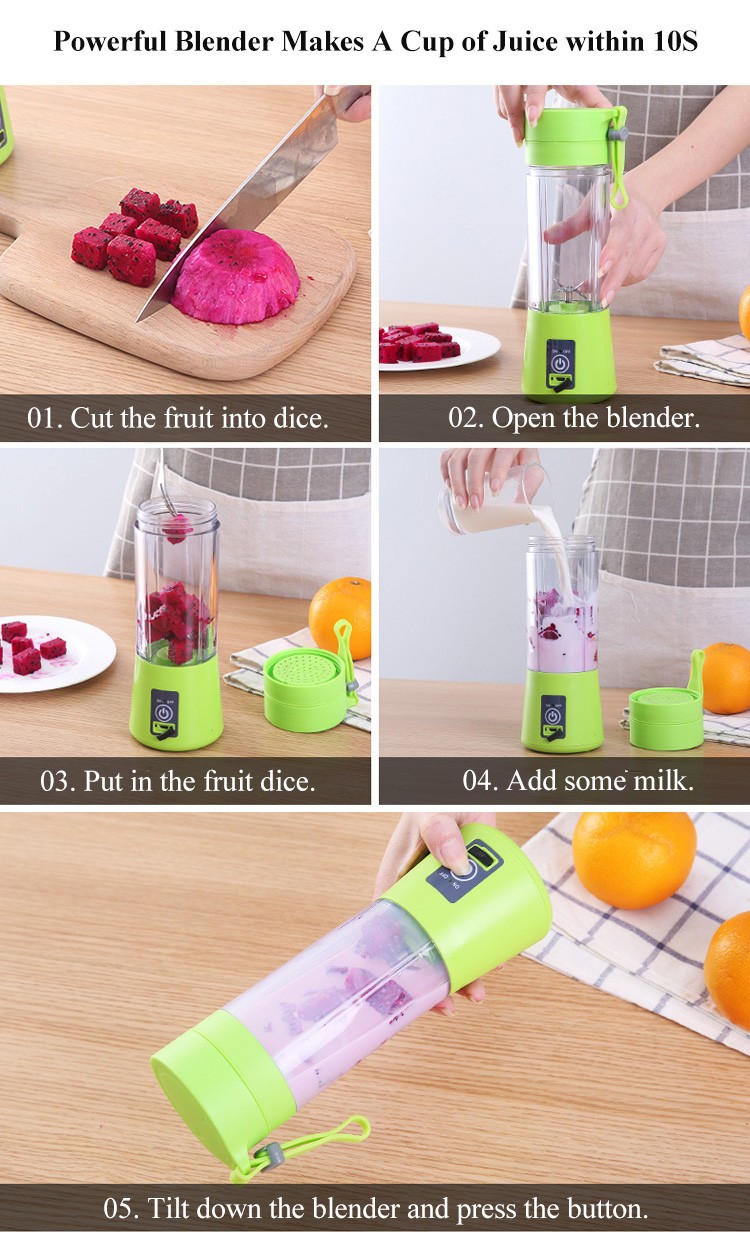 Portable Rechargeable Juicer