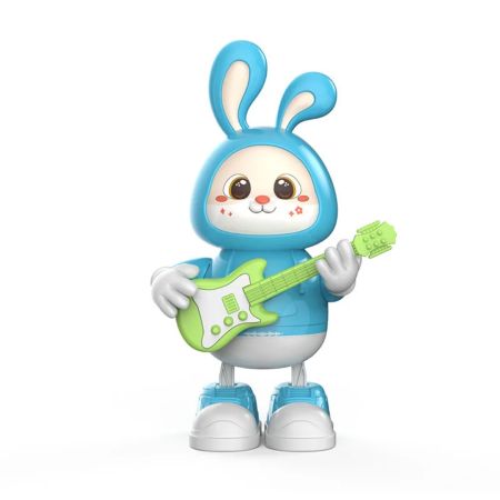 Dancing Rabbit Guitarist Toy with music