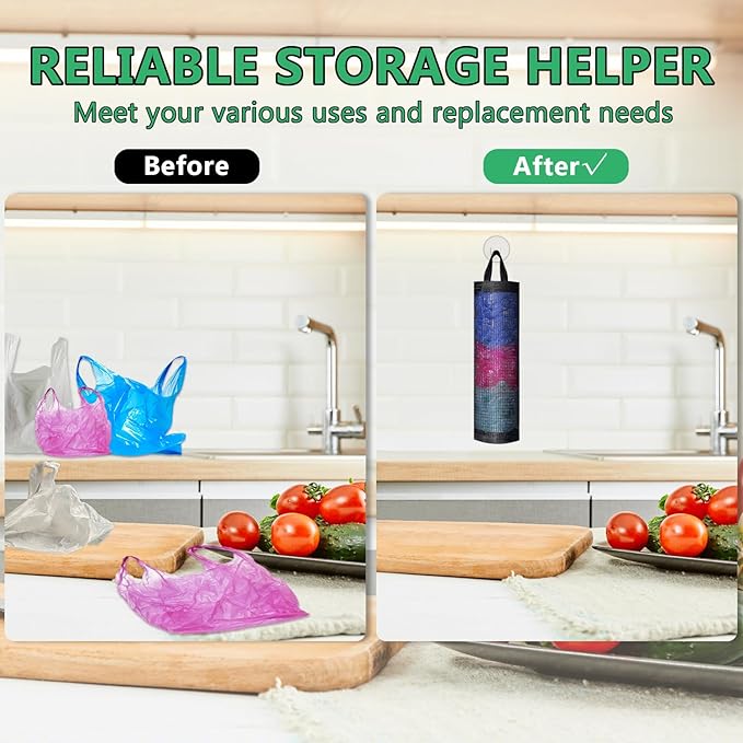 (2Pcs) Durable Home Grocery Bag Holder