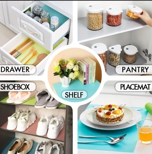 Fridge Cover & Fridge Mats Combo