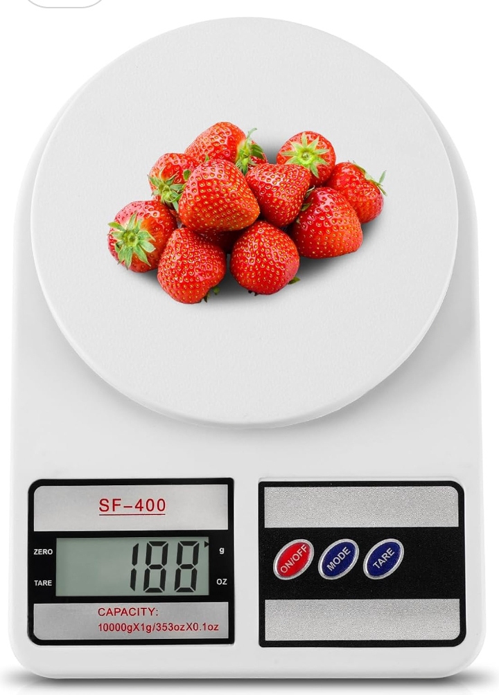SF400 Electronic Digital Kitchen Scale (Capacity: 10 kg)