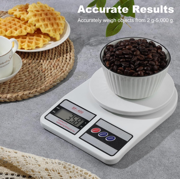 SF400 Electronic Digital Kitchen Scale (Capacity: 10 kg)